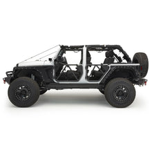 Load image into Gallery viewer, Jeep Tubular Doors Rear 07-18 Jeep JK Wrangler 4 Door Steel Black Powdercoat Smittybilt