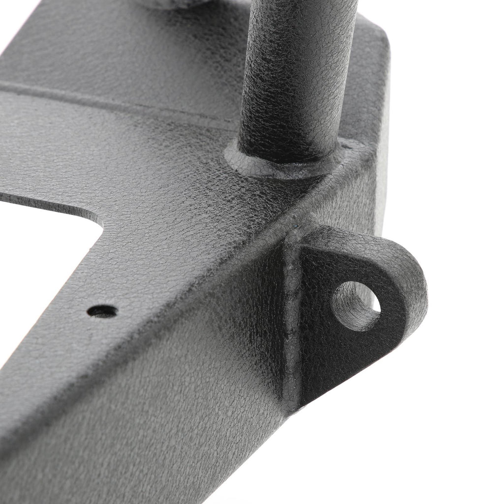 XRC Front Jeep JK Bumper w/ Stinger Winch Plate D-Rings 07-18 Jeep JK Wrangler Black Powdercoat Smittybilt