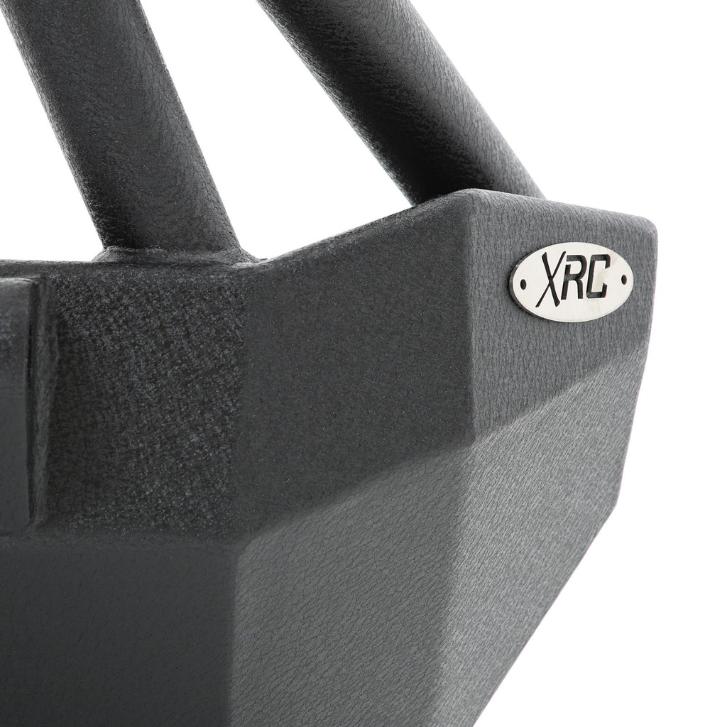 XRC Front Jeep JK Bumper w/ Stinger Winch Plate D-Rings 07-18 Jeep JK Wrangler Black Powdercoat Smittybilt