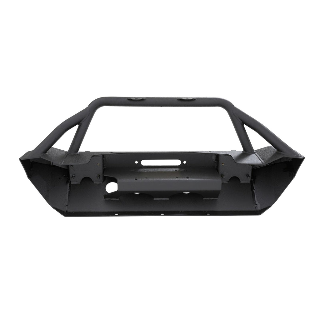 XRC Front Jeep JK Bumper w/ Stinger Winch Plate D-Rings 07-18 Jeep JK Wrangler Black Powdercoat Smittybilt