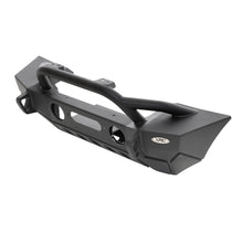 Load image into Gallery viewer, XRC Front Jeep JL Bumper w/ Stinger Winch Plate D-Rings 18-Present Jeep JL Wrangler Light Texture Black Powdercoat Smittybilt