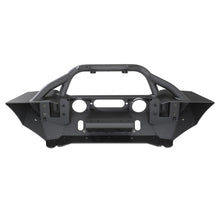 Load image into Gallery viewer, XRC Front Jeep JL Bumper w/ Stinger Winch Plate D-Rings 18-Present Jeep JL Wrangler Light Texture Black Powdercoat Smittybilt