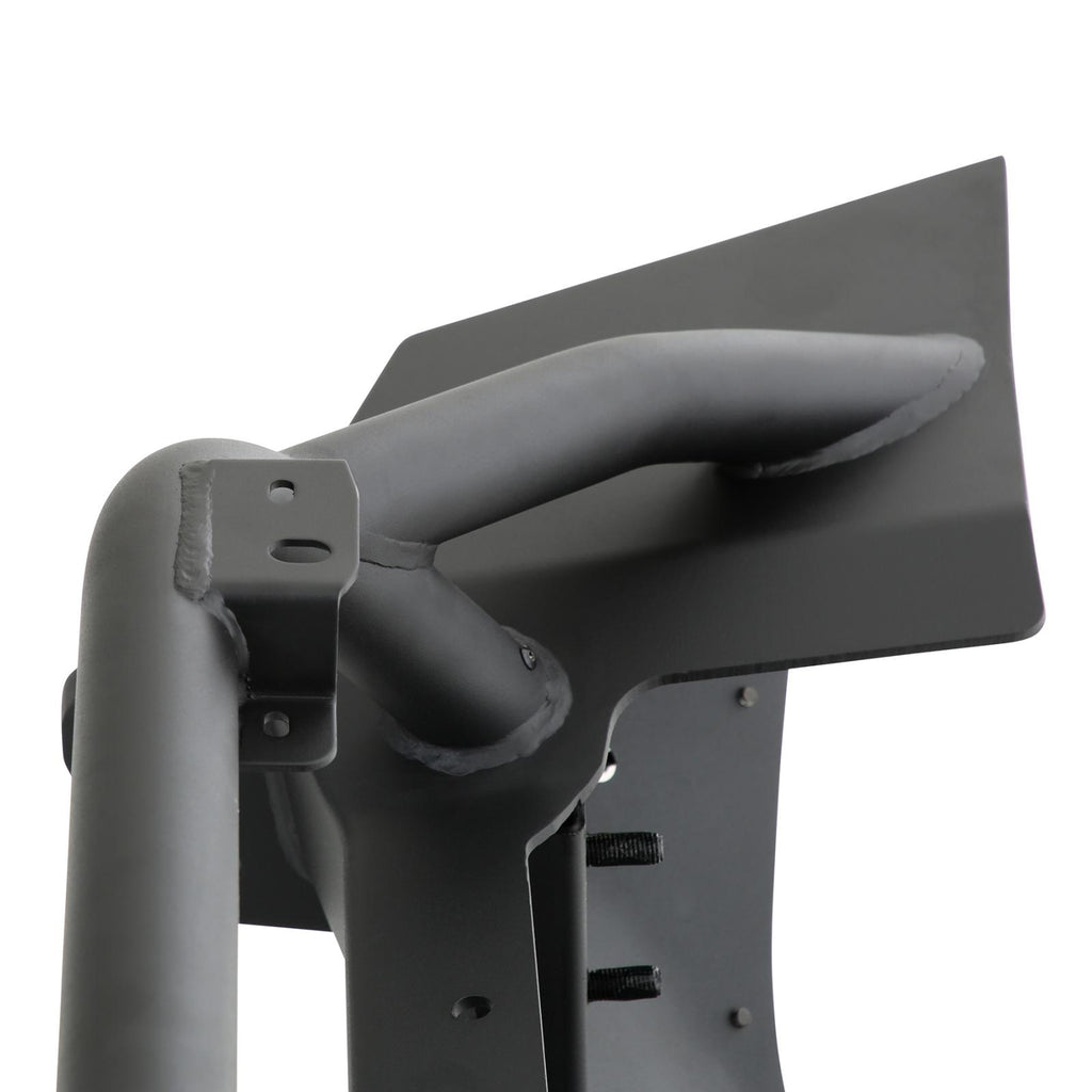 XRC Front Jeep JL Bumper w/ Stinger Winch Plate D-Rings 18-Present Jeep JL Wrangler Light Texture Black Powdercoat Smittybilt