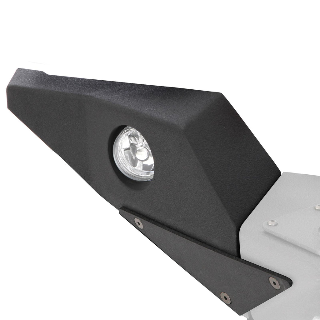 XRC M.O.D. Option Full Width End Plates Smittybilt Black Textured