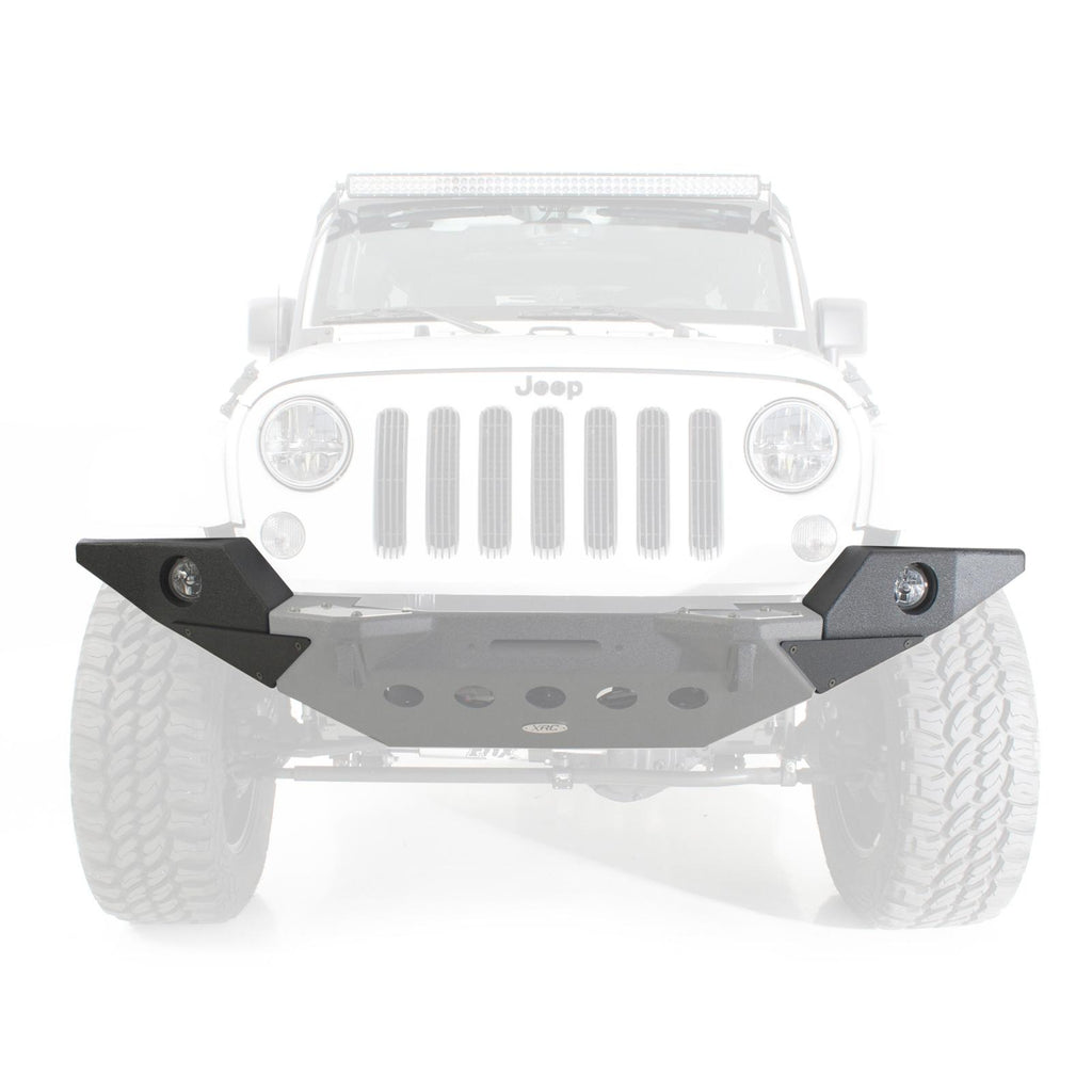 XRC M.O.D. Option Full Width End Plates Smittybilt Black Textured