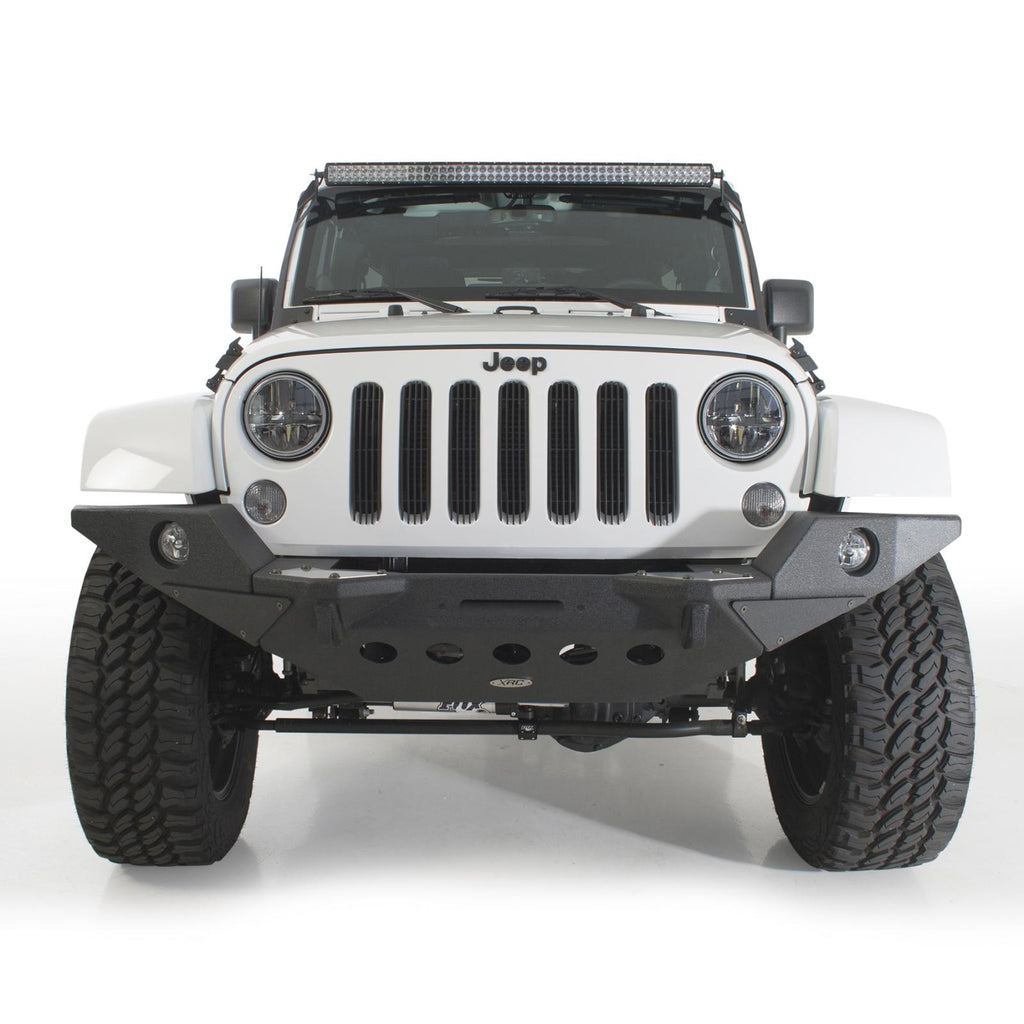 XRC M.O.D. Option Full Width End Plates Smittybilt Black Textured