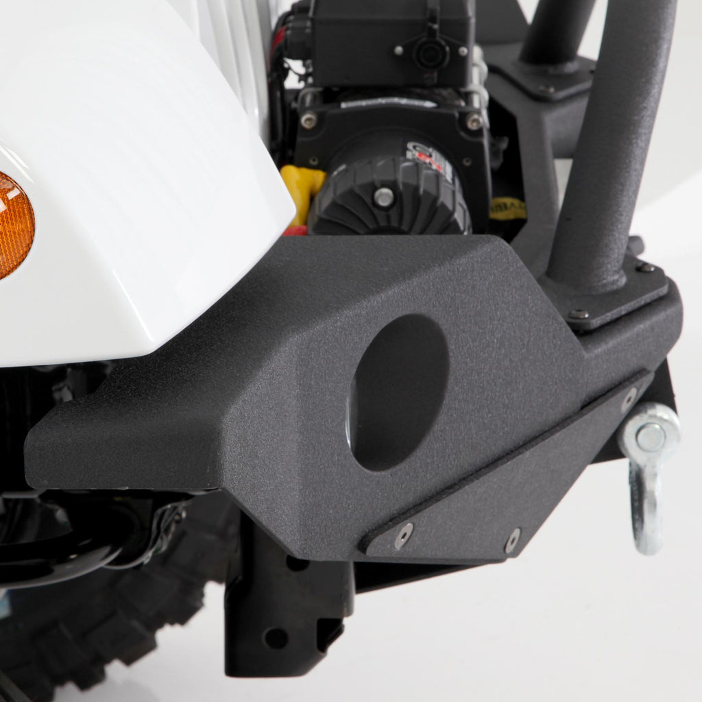 XRC M.O.D. Option Full Width End Plates Smittybilt Black Textured