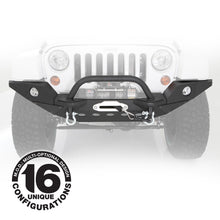 Load image into Gallery viewer, XRC M.O.D. Option Full Width End Plates Smittybilt Black Textured