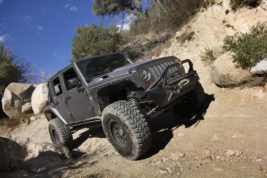 XRC Front Fenders 07-18 Wrangler JK Black Textured Smittybilt