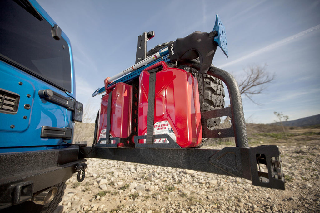XRC Atlas Rear Bumper with Tire Carrier 07-18 Wrangler JK Smittybilt
