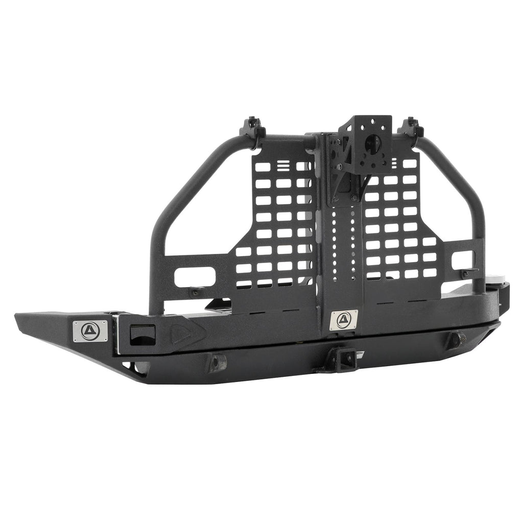 XRC Atlas Rear Bumper with Tire Carrier 07-18 Wrangler JK Smittybilt