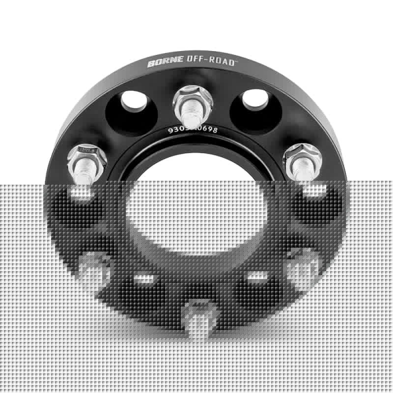 Borne Off-Road Wheel Spacers - 6x139.7 - 78.1 - 25mm - M14 - Black BRNBNWS-005-250BK