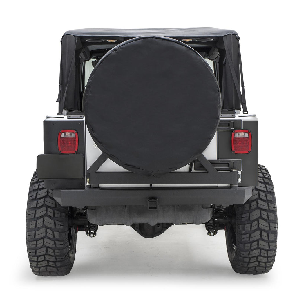 Spare Tire Cover Small Tire 27-29 Inch Denim Black Smittybilt