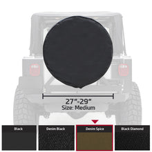 Load image into Gallery viewer, Spare Tire Cover Small Tire 27-29 Inch Denim Spice Smittybilt