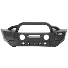 Load image into Gallery viewer, XRC Front Jeep JL Bumper w/ Stinger Winch Plate D-Rings 18-Present Jeep JL Wrangler Black Powdercoat Smittybilt