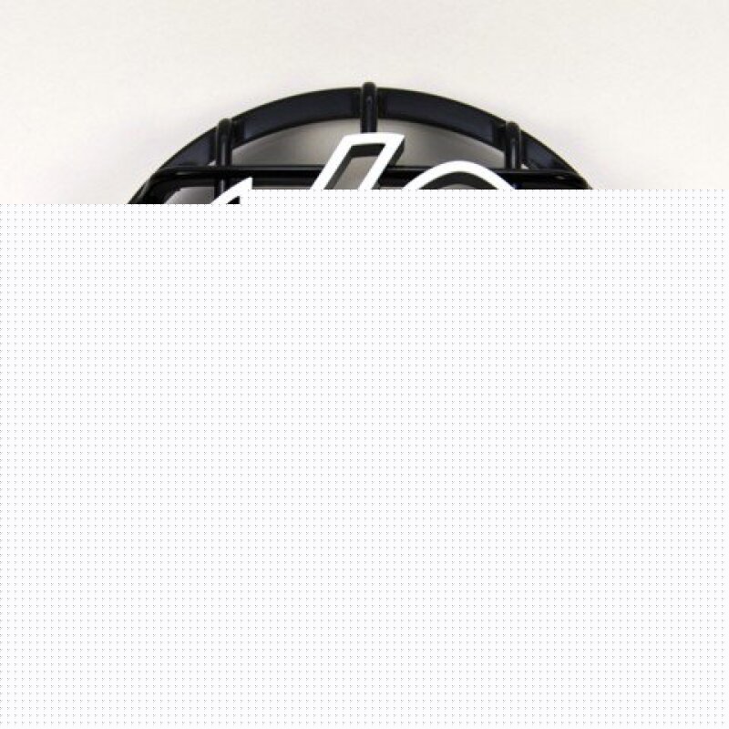 KC HiLiTES 6in. Round ABS Stone Guard for SlimLite/Daylighter Lights (Single) - Black/White KC Logo KCL7210