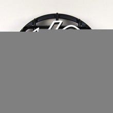 Load image into Gallery viewer, KC HiLiTES 6in. Round ABS Stone Guard for SlimLite/Daylighter Lights (Single) - Black/White KC Logo KCL7210