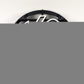 KC HiLiTES 6in. Round ABS Stone Guard for SlimLite/Daylighter Lights (Single) - Black/White KC Logo KCL7210