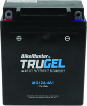 Load image into Gallery viewer, BikeMaster TruGel Battery - MG12A-4A1 BKM780503