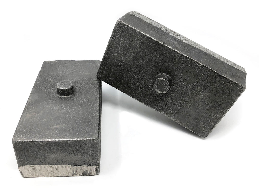 Cast Iron Lift Blocks 2 Inch 03-Up Ram 2500 03-Up Ram 3500 4WD Pair Tuff Country