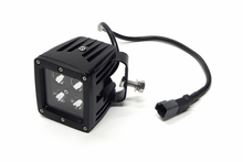 Load image into Gallery viewer, 3.0 X 3.0 Inch 16W Square LED Light Spot 1,440 Lumens Each Black Series Southern Truck Lifts