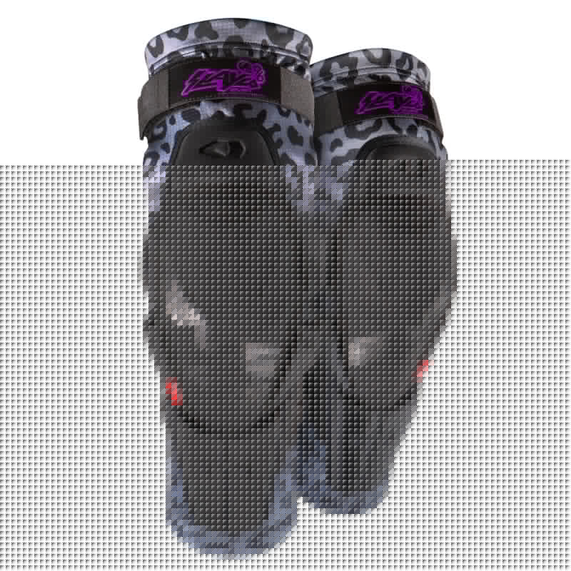 EVS Slayco96 Knee Guard Pair Ghost/Leopard - 2XL EVSSLAY96K-LP-XXL