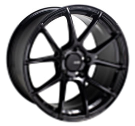 Enkei TS-V 18x8 5x112 45mm Offset 72.6mm Bore Gloss Black Wheel ENK522-880-4445BK