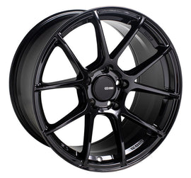 Enkei TS-V 18x9.5 5x120 40mm Offset 72.6mm Bore Gloss Black Wheel ENK522-895-1240BK