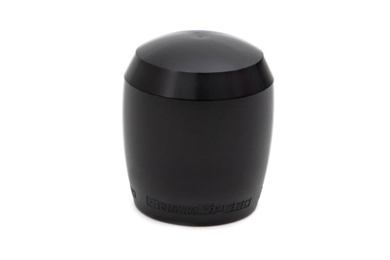 GrimmSpeed Stubby Shift Knob Black Delrin - M12x1.25 GRM038012