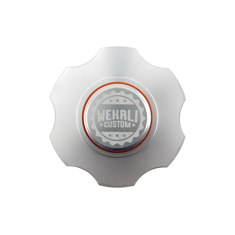 Wehrli 98.5-23 Cummins Billet Aluminum Clear Anodized Oil Fill Cap WCFWCF100394