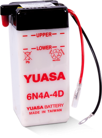 Yuasa 6N4A-4D Conventional 6-Volt Battery