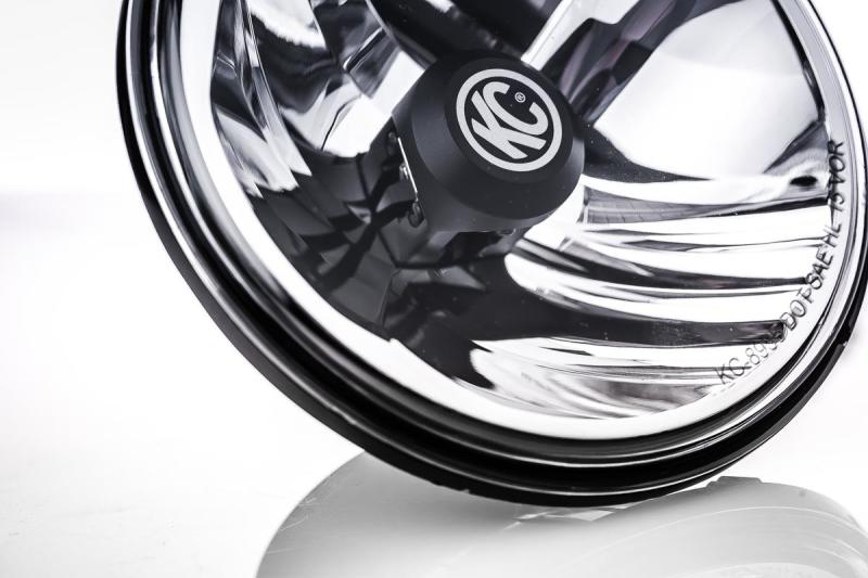 KC HiLiTES 07-18 Jeep JK 7in. Gravity LED DOT Approved Replacement Headlight (Single) KCL4235