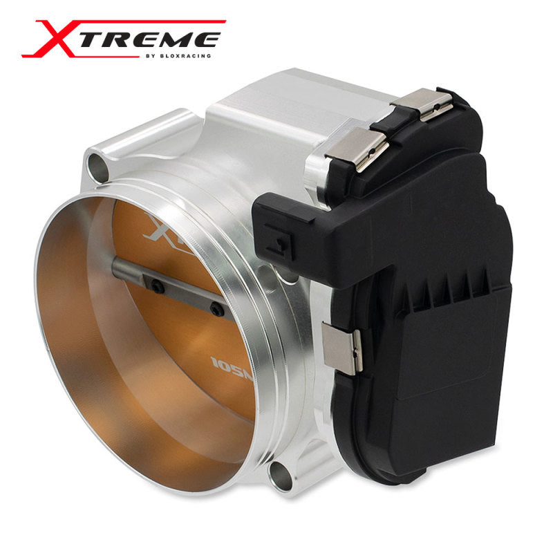 BLOX Racing 2015+ Dodge Hellcat / Jeep Trackhawk 6.2L 105mm Electronic Billet Throttle Body - Silver BLOBXIM-00255-SI