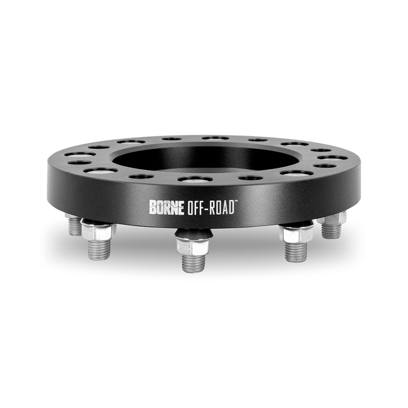 Borne Off-Road Wheel Spacers 8x180 124.1 38.1 M14 Black BRNBNWS-009-381BK