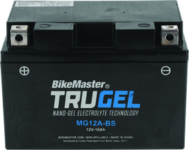 BikeMaster TruGel Battery - MG12A-BS BKM780504