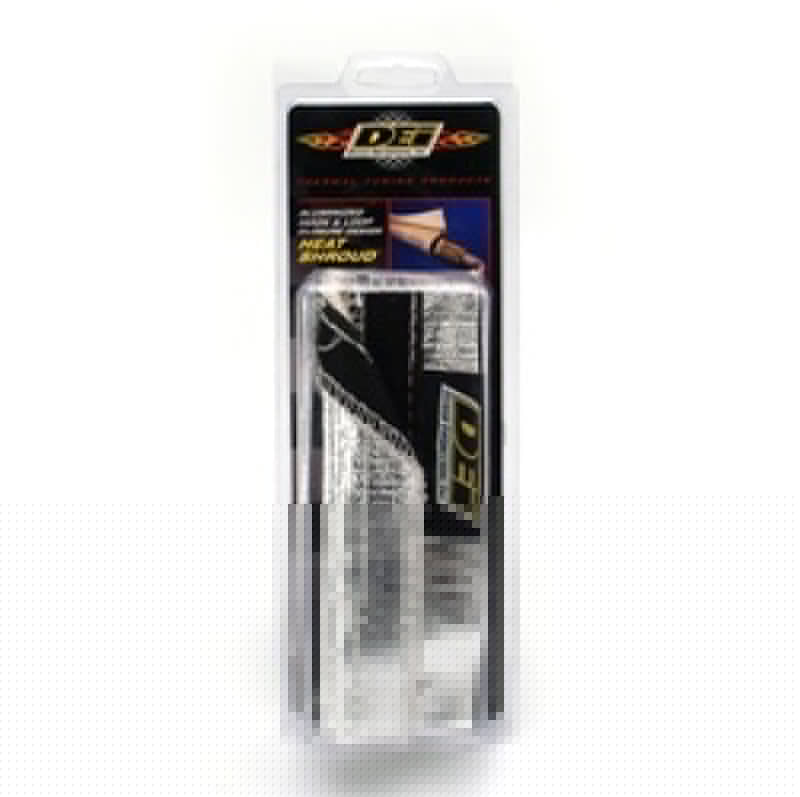 DEI Heat Shroud 1in I.D. x 3ft - Aluminized Sleeving - Hook and Loop Edge DEI10405