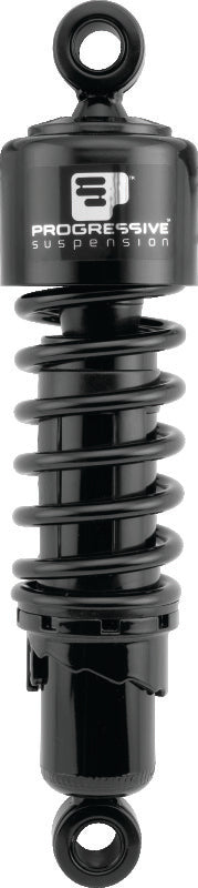 Progressive Harley 412 Series Shocks 13.5in - Black PGR412-4009B