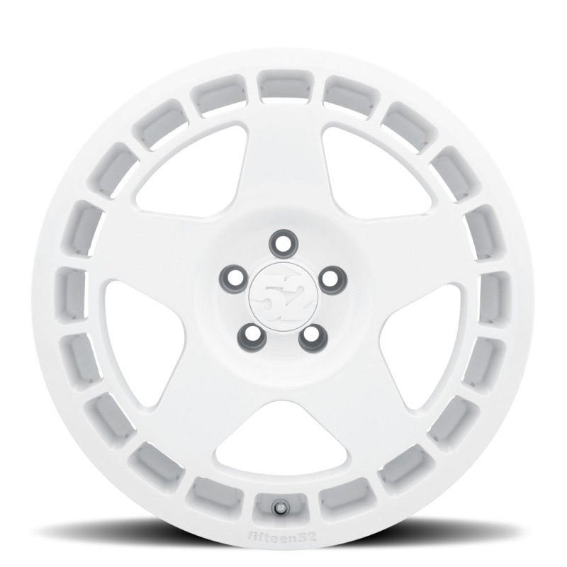 fifteen52 Turbomac 18x8.5 5x112 45mm ET 66.56mm Center Bore Rally White Wheel FFTTURRW-88551+45