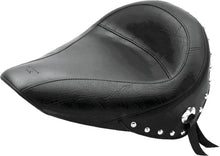 Load image into Gallery viewer, Mustang 84-06 Harley Standard Rear Tire Standard Touring Solo Seat w/Studs - Black