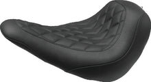 Load image into Gallery viewer, Mustang Harley Low Medallion Sissy Bar Pad (12 inch x 9 inch) w/Studs - Black