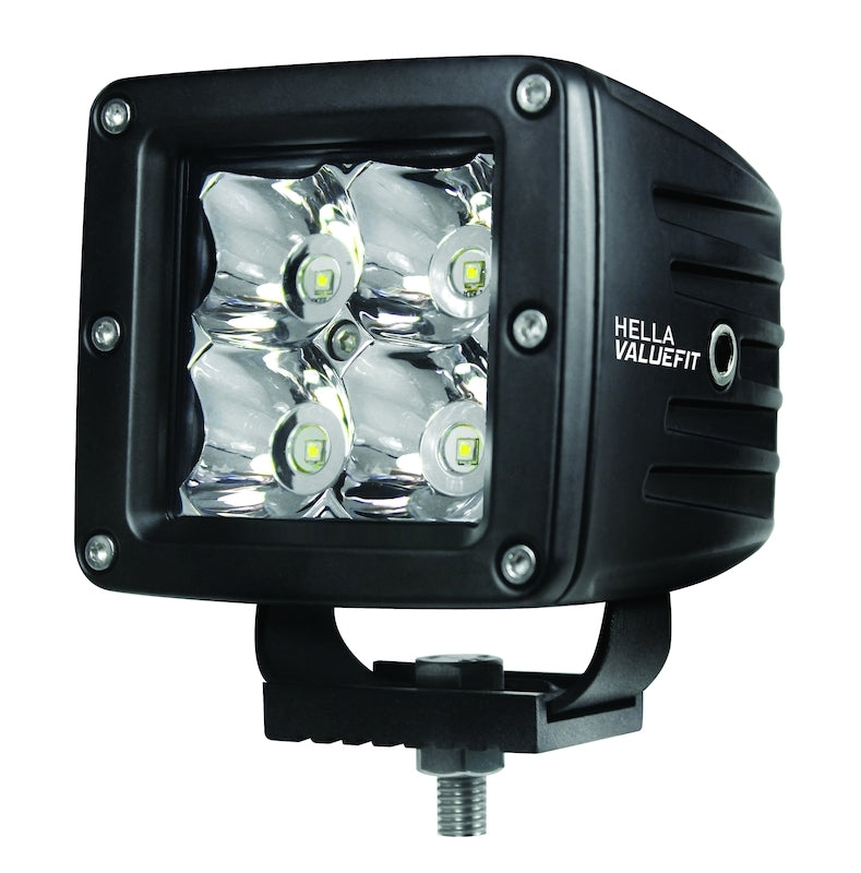 Hella HVF Cube 4 LED Off Road Kit - 3.1in 2X12W HELLA357204821