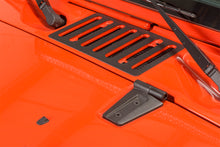 Load image into Gallery viewer, Jeep JK Hood Hinge Pair 07-18 Wrangler JK Textured Black Kentrol