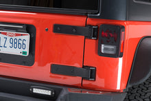Load image into Gallery viewer, Jeep JK Tailgate Hinge Pair 07-18 Wrangler JK Textured Black Kentrol