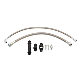 Wehrli Cummins High Mount 2nd Gen Turbo Swap Oil Line Kit WCFWCF100279