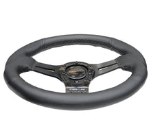 Load image into Gallery viewer, NRG Reinforced Steering Wheel (320mm) w/Carbon Center Spoke NRGRST-002RCF