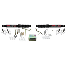 Steering Stabilizer Dual Kit Black Dual Kit 03-08 Dodge Ram 2500/3500 Skyjacker