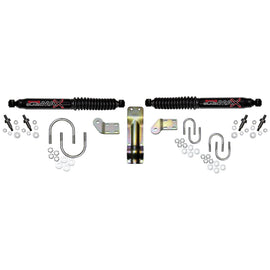 Steering Stabilizer Dual Kit Black Dual Kit 98-01 Dodge Ram 1500 98-02 Dodge Ram 2500 98-02 Dodge Ram 3500 Skyjacker