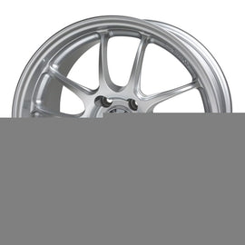 Enkei PF01 18x10.5 5x114.3 38mm Offset Silver Wheel ENK460-8105-6638SP
