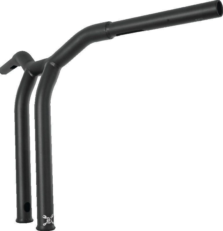 Burly Brand Dominator Raked Bar 14in - Matte Black BURB12-6053SB