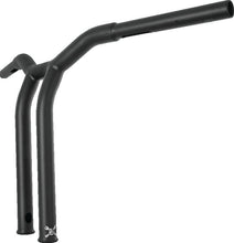 Load image into Gallery viewer, Burly Brand Dominator Raked Bar 14in - Matte Black BURB12-6053SB